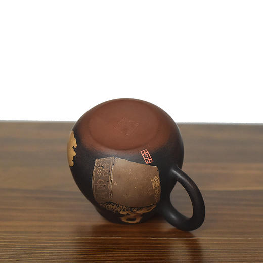 建水紫陶 三金壶 商品图5
