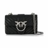 【香港直邮】Pinko 品高 女士Mini Love系列黑色羊皮斜挎包 1P21K0-Y5V1Z99 商品缩略图0