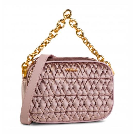 【香港直邮】Furla 芙拉 女士粉红色手提单肩包 993081 商品图0