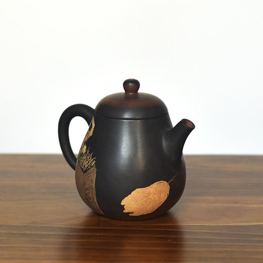 建水紫陶 三金壶 商品图2