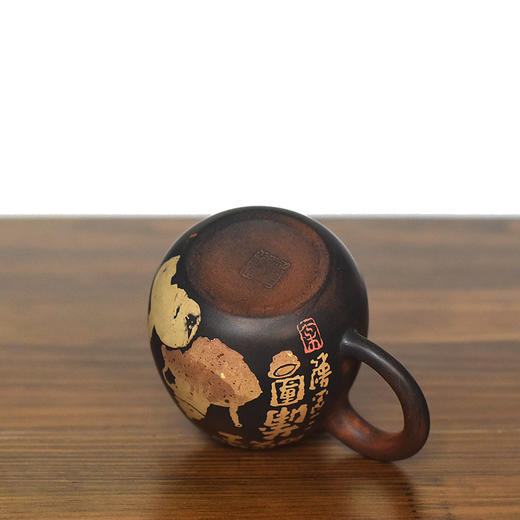 建水紫陶 三金壶 商品图5