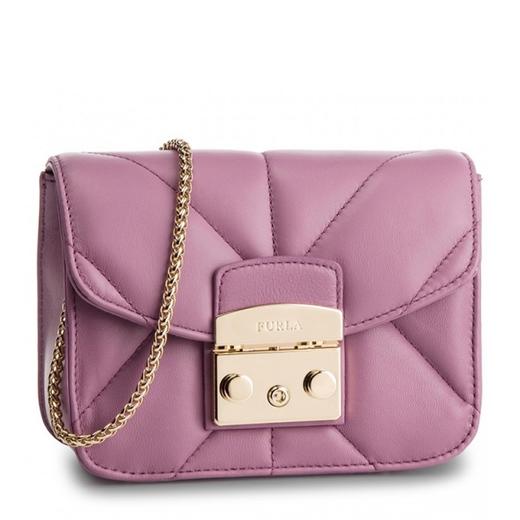 【香港直邮】Furla 芙拉 女士粉红色手提单肩包 993652 商品图0