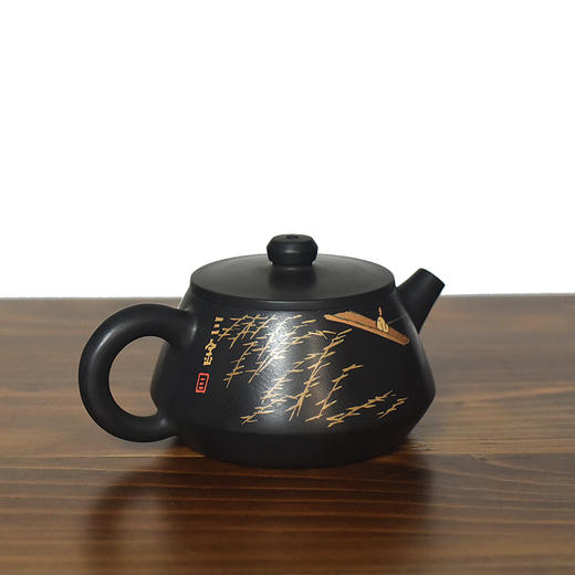 建水紫陶 三金壶 商品图1