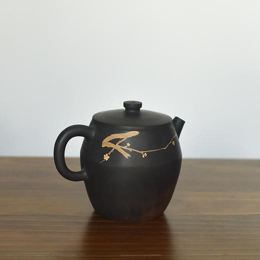 建水紫陶 三金壶 商品图1