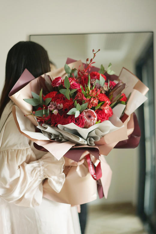 【Red·魅红花境】神圣纯洁的爱恋，重逢の喜悦，优雅高贵，尊敬师长、备受欢迎 商品图0