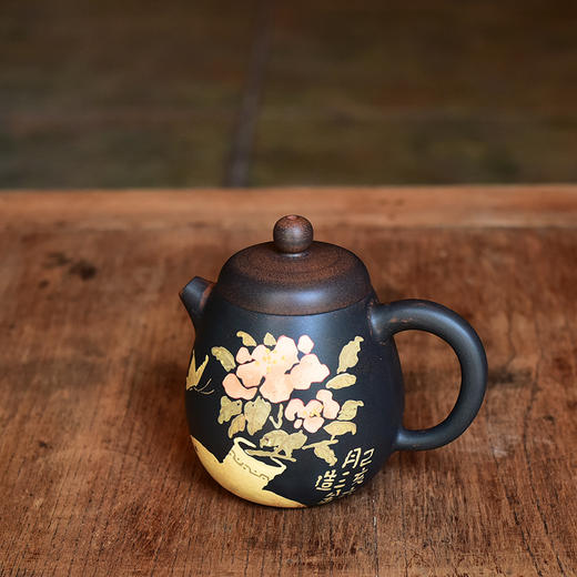 建水紫陶 三金壶 商品图1