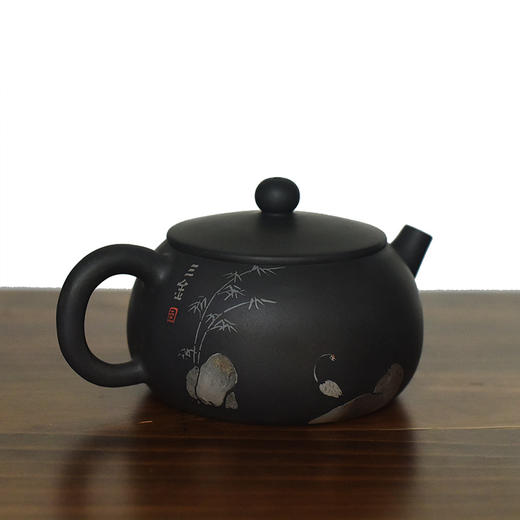 建水紫陶 三金壶 商品图1