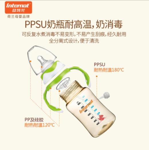【婴儿用品】*母婴感温变色宽口径奶瓶 210ML宝宝婴儿PPSU奶瓶 商品图2