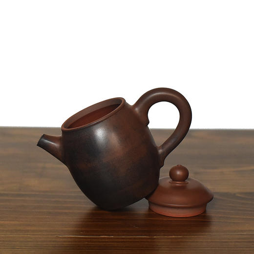 建水紫陶 三金壶 商品图4