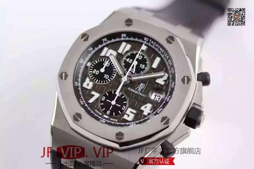 JF爱彼，型号：26170ST.OO.1000ST.09系列：皇家橡树离岸型，ASIA7750自动机械,男士，密底，动力储备60小时，表径42毫米 商品图0