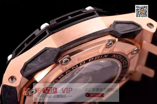 JF爱彼ap26290RO 锻造碳纤维及按钮 自制原装Cal.3126/3840计时自动机械机芯原装一比一44毫米直径，透底！乱真！高富帅必购男士表款！ 商品图6