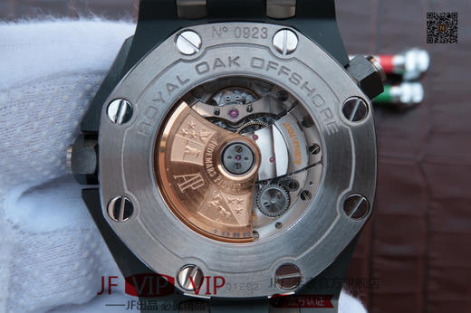 W0022N2950。爱彼15707。碳纤维+钛合金！实测高强度防水200米！进口9015改正品3120机！原装潜水硅胶表带！足够乱真 商品图3