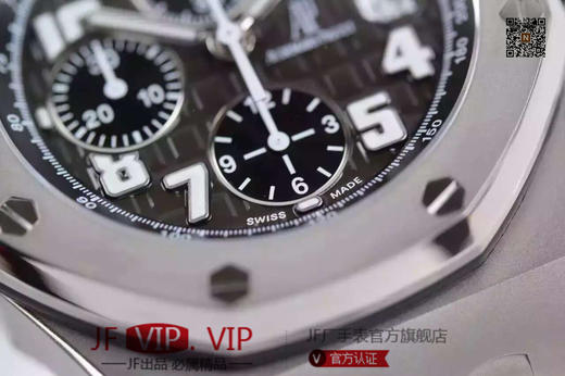 JF爱彼，型号：26170ST.OO.1000ST.09系列：皇家橡树离岸型，ASIA7750自动机械,男士，密底，动力储备60小时，表径42毫米 商品图3