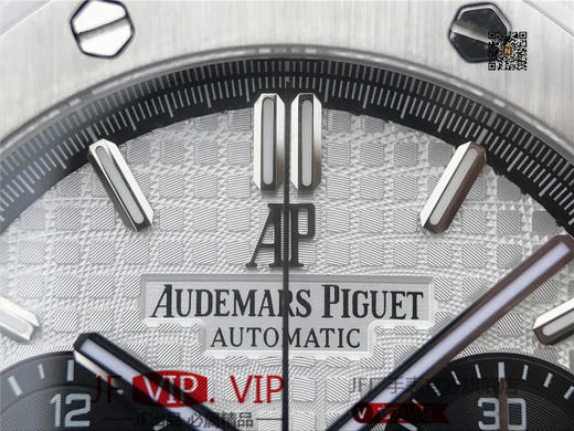 JH爱彼皇家橡树26331原装开模，强副本！41mm直径，上海7750全自动机械机芯。表盘材质：镌刻“Grande Tapisserie”大格纹装饰 商品图4