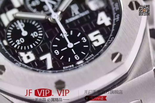 JF爱彼，型号：26170ST.OO.1000ST.09系列：皇家橡树离岸型，ASIA7750自动机械,男士，密底，动力储备60小时，表径42毫米 商品图3