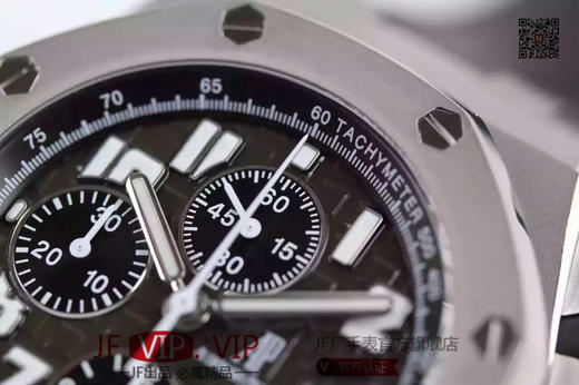 JF爱彼，型号：26170ST.OO.1000ST.09系列：皇家橡树离岸型，ASIA7750自动机械,男士，密底，动力储备60小时，表径42毫米 商品图2