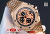 JF爱彼26470st 土豪玫瑰金 搭载复刻原版3126全自动机械机芯 1比1超级复刻透底，镀18K玫瑰金精钢表带，高端大气男士手表 商品缩略图2
