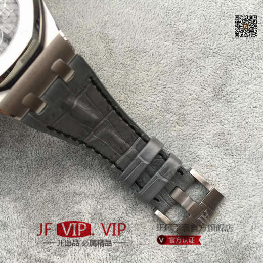 JF爱彼26470st 土豪玫瑰金 搭载复刻原版3126全自动机械机芯 1比1超级复刻透底，镀18K玫瑰金精钢表带，高端大气男士手表 商品图7