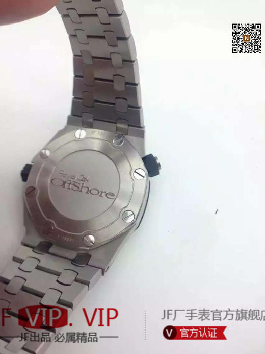 N爱彼15703钢带终极V8版。Ap Diver 皇家橡树离岸型系列 ， 男士，不透底，精钢外壳以及表带，Noob V8终极版,超级夜光 商品图7