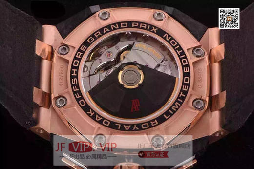 JF爱彼ap26290RO 锻造碳纤维及按钮 自制原装Cal.3126/3840计时自动机械机芯原装一比一44毫米直径，透底！乱真！高富帅必购男士表款！ 商品图7