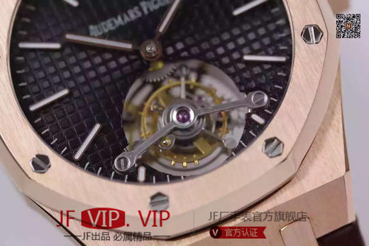 TF爱彼皇家橡树，型号：26510OR.OO.1220OR.01，中轴真陀飞轮手动机械,男士，动力储存40小时，表径41毫米，表壳厚8.85毫米 商品图3