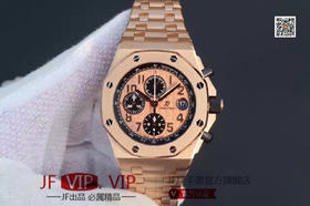 JF爱彼26470st 土豪玫瑰金 搭载复刻原版3126全自动机械机芯 1比1超级复刻透底，镀18K玫瑰金精钢表带，高端大气男士手表