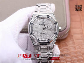 TZ爱彼皇家橡树系列15452男装满天星钻表，手工镶嵌1000多颗莫桑钻，搭载进口9015机芯改原装3120自动机械机芯