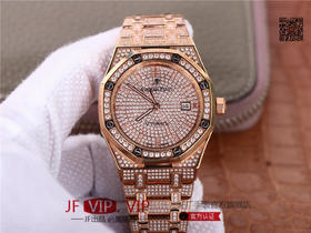 TZ爱彼皇家橡树系列15452男装满天星钻表，手工镶嵌1000多颗莫桑钻，搭载进口9015机芯改原装3120自动机械机芯