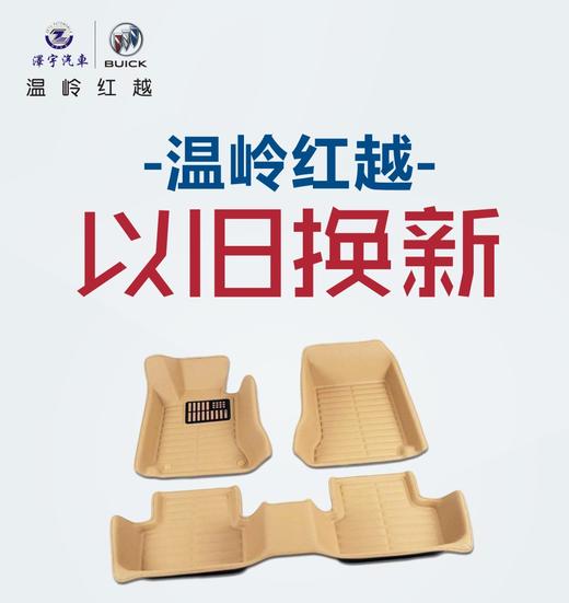 【温岭红越】3D脚垫以旧换新 原价398元置换价168元 商品图0