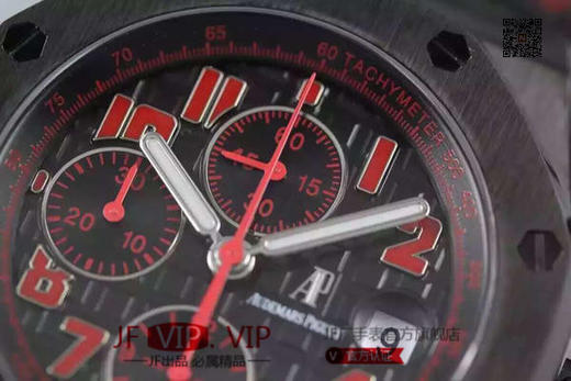 JF爱彼ap26170ST 钢带版 同正品一致的走法12位小秒走法，钢带倒角打磨圆润不刮手，不透底，男表，外壳为316L精钢，全自动机械机芯！ 商品图1