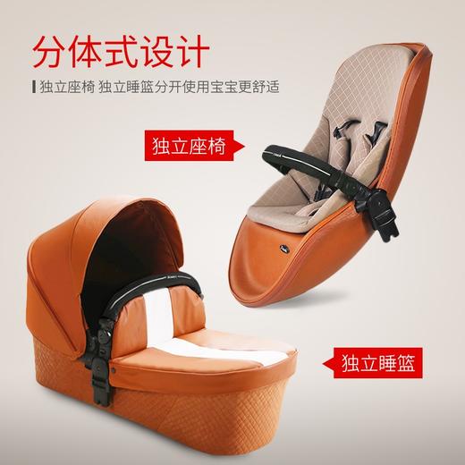 德国POUCH  高景观婴儿推车（送睡篮）F90 商品图2