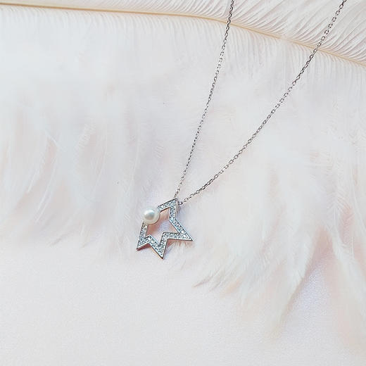 「心星相印」日本AKOYA海水珍珠项链 商品图1