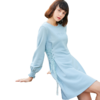欧芮儿 长袖圆领中长款连衣裙女新很仙的法国小众A字裙 商品缩略图4