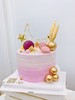 1027 Cake ins 紫色系  月亮主题 马卡龙装饰 商品缩略图0