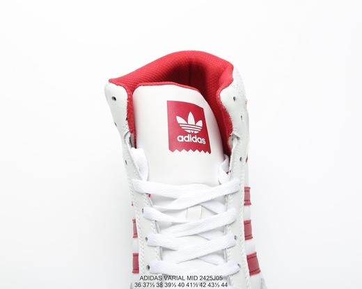 阿迪达斯ADIDAS VARIAL MID三叶草高帮皮面校园休闲时尚百搭透气个性板鞋 商品图7