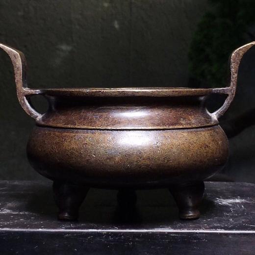 民国铜造香炉（吴艳佐款） 商品图0