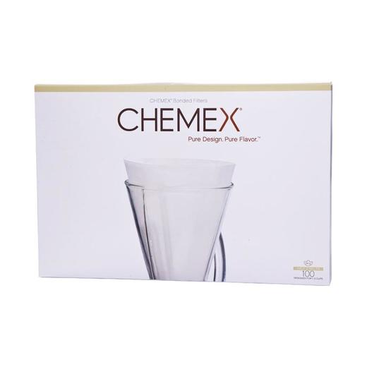 chemex 未折疊半月形濾紙（3人份）【此设备同于商业用途】 商品图0