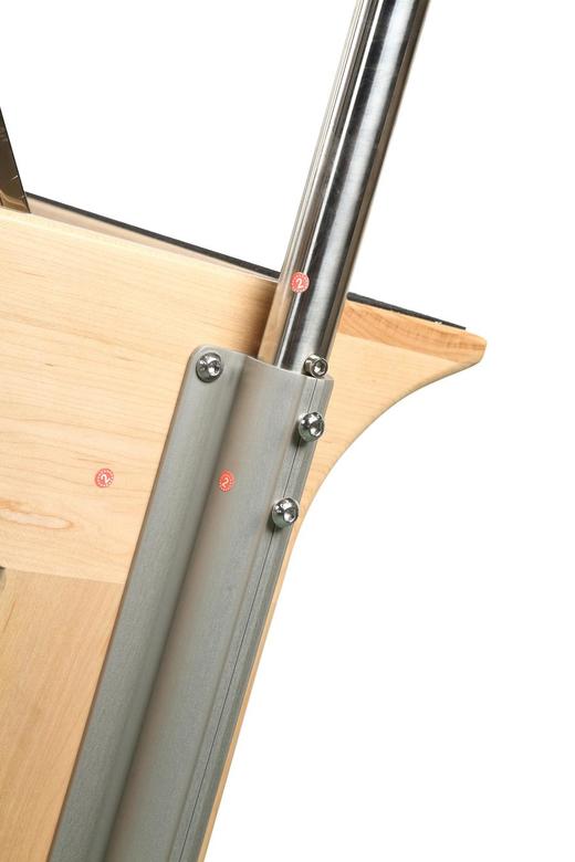 《单件免邮》一恋瑜伽普拉提半高架床【澳洲款凯迪拉克平床高架平床【PFT001】 商品图3