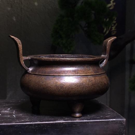 民国铜造香炉（吴艳佐款） 商品图2