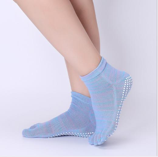 防滑双色并线全指瑜伽袜 商品图3