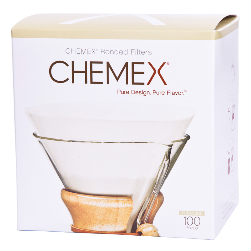Chemex预折叠圆形滤纸（6人份）【此设备同于商业用途】