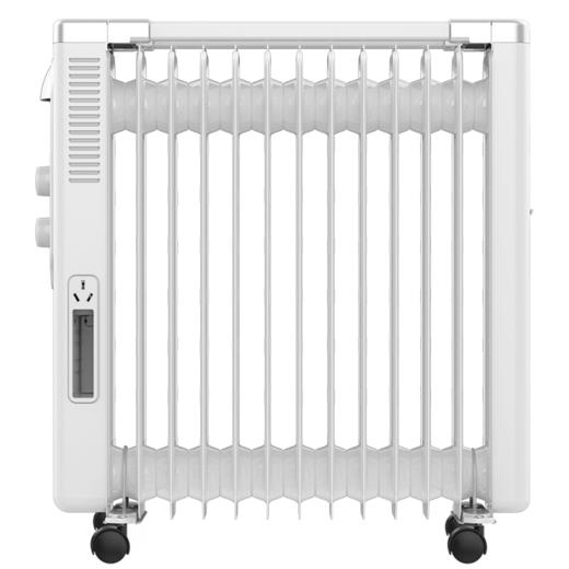 美的取暖器 家用油汀电暖器 13片电热油丁电暖气省电NY2513-16FW 商品图1