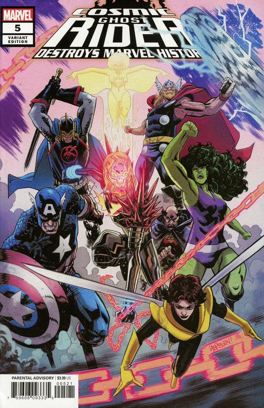 变体 恶灵骑士 Cosmic Ghost Rider Destroys Marvel History 商品图1