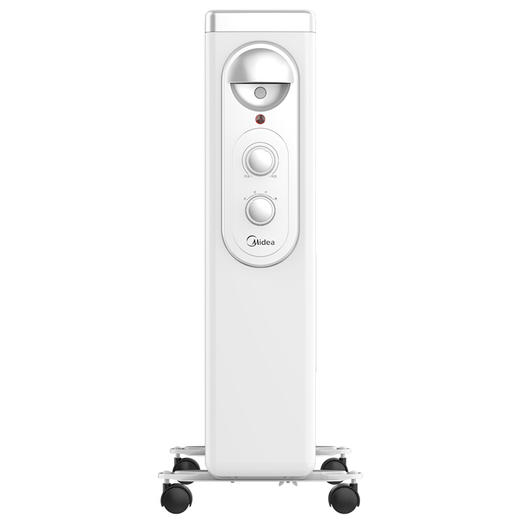 美的取暖器 家用油汀电暖器 13片电热油丁电暖气省电NY2513-16FW 商品图2