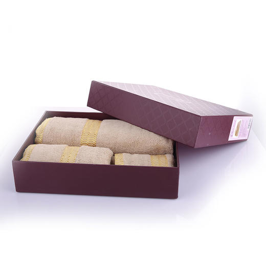 MMJ-003 竹纤维毛浴巾三件套（方巾+面巾+浴巾） 商品图5