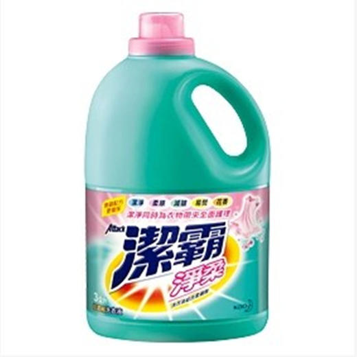 洁霸净柔洗衣液3公升（粉盖）/瓶 商品图0