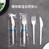 喇叭花PLA环保刀叉勺 商品缩略图0