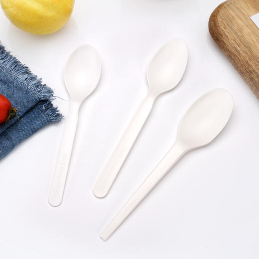 喇叭花PLA环保刀叉勺 商品图4