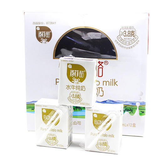 百菲酪水牛奶200ML*12盒 商品图0