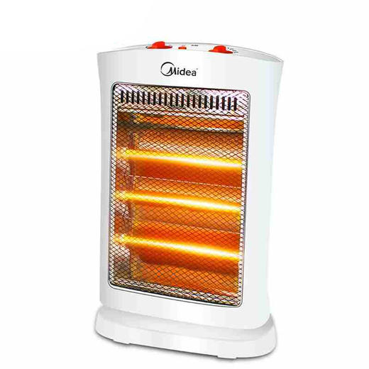 美的（Midea） 取暖器小太阳迷你暖风机家用立式摇头节能电暖气速热电暖器烤火炉 NS12-15B 商品图0